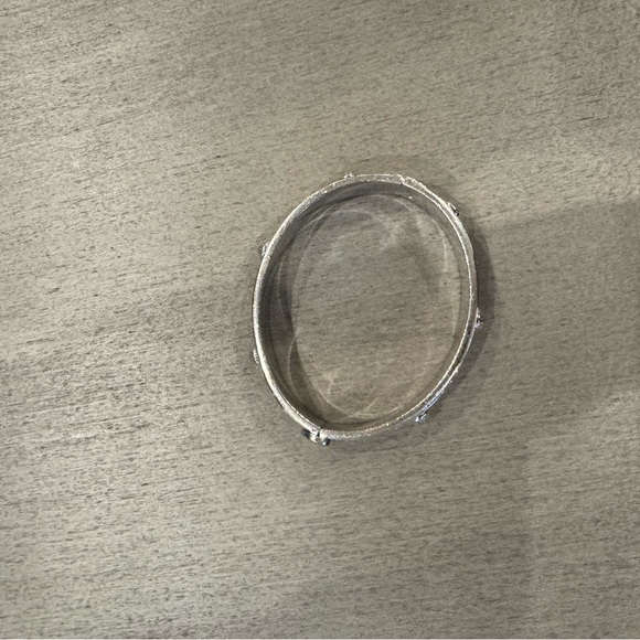 NWOT Snakeskin print studded henri bendel bracelet - Picture 2 of 3